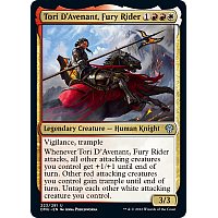Tori D'Avenant, Fury Rider (Foil)