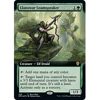 Llanowar Loamspeaker (Extended Art) (Buy-a-box Promo)