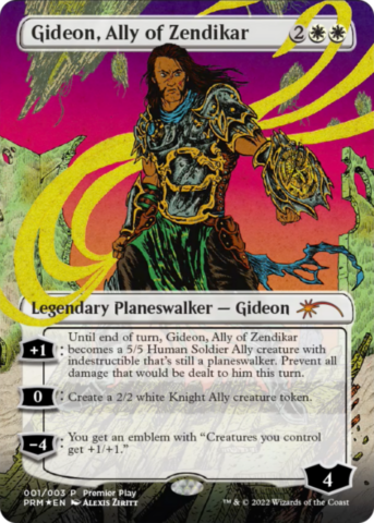 Gideon, Ally of Zendikar (Foil) (Borderless)_boxshot