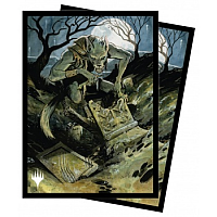 UP - Standard Sleeves for Magic: The Gathering - Innistrad Midnight Hunt V3 (100 Sleeves)