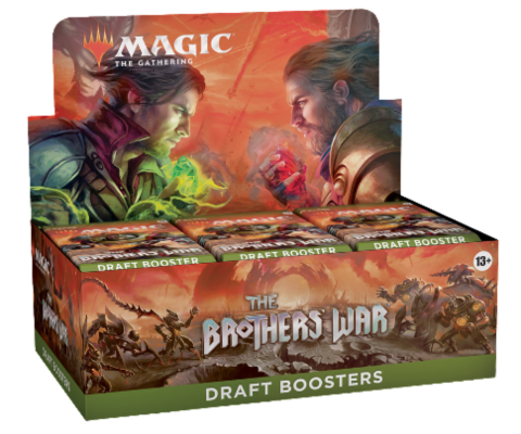 Magic The Gathering - The Brothers' War Draft Booster Display (36 Packs)_boxshot