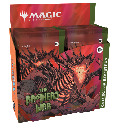 Magic The Gathering - The Brothers' War Collector's Booster Display