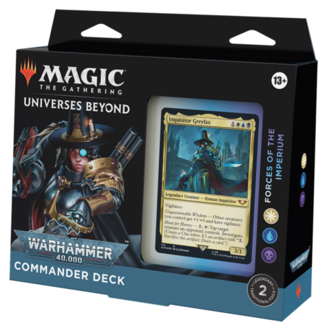 Magic the Gathering: Warhammer 40.000 Commander Deck - Forces of the Imperium_boxshot