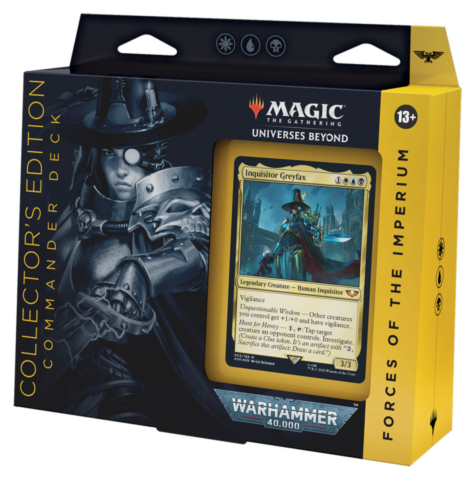 Magic The Gathering: Warhammer 40.000 Premium Commander Deck - Forces of the Imperium_boxshot