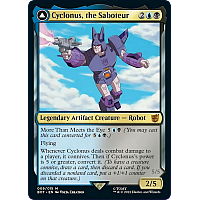 Cyclonus, the Saboteur // Cyclonus, Cybertronian Fighter (Foil)
