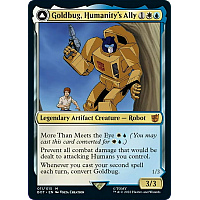Goldbug, Humanity's Ally // Goldbug, Scrappy Scout (Foil)