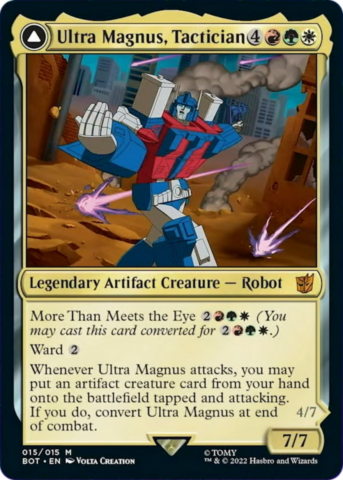 Ultra Magnus, Tactician // Ultra Magnus, Armored Carrier (Foil)_boxshot