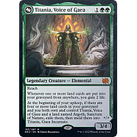 Titania, Voice of Gaea // Titania, Gaea Incarnate (Foil)