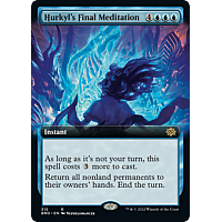 Hurkyl's Final Meditation (Foil) (Extended Art)