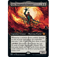 Gix, Yawgmoth Praetor (Foil) (Extended Art)