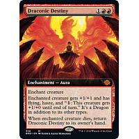 Draconic Destiny (Foil) (Extended Art)