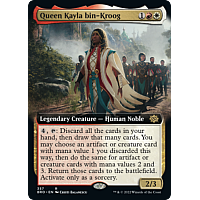 Queen Kayla bin-Kroog (Extended Art)