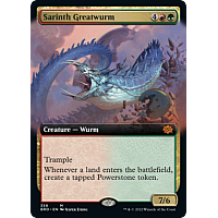 Sarinth Greatwurm (Foil) (Extended Art)