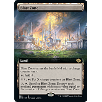 Blast Zone (Foil) (Extended Art)