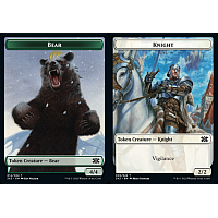 Bear // Knight (Foil) [Token]