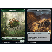 Saproling // Treasure (Foil) [Token]