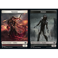 Soldier // Zombie (Foil) [Token]