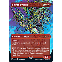 Shivan Dragon (Borderless)