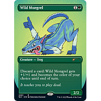 Wild Mongrel (Foil) (Borderless)