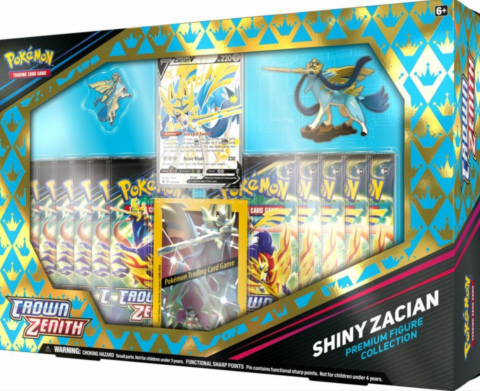 Pokemon TCG: SWSH12.5 Crown Zenith: Shiny Zacian _boxshot