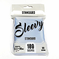 Sleevy STANDARD – Clear/klara (100 sleeves for 63,5x88 mm cards)
