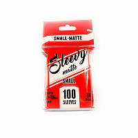 Sleevy SMALL – matte (100 sleeves for 44x68 mm cards)